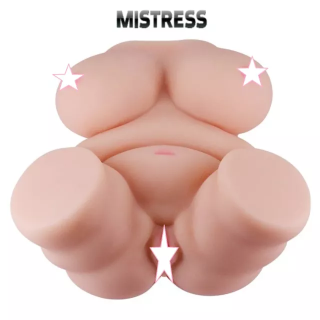 Masturbateur Homme Réaliste Buste Fessier Seins Vagin Anus Artificiel Sextoy 4Kg