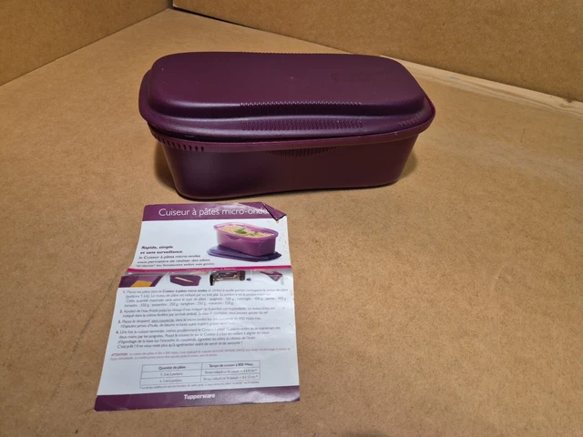 TUPPERWARE Cuiseur à pates micro-ondes 1,9 l bleu