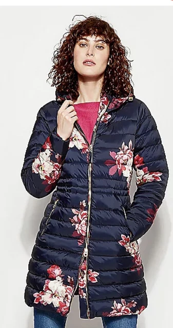 JOULES HEATHCOTE PRINTED Padded Coat Size 10 UK RRP 102 35.00 PicClick UK