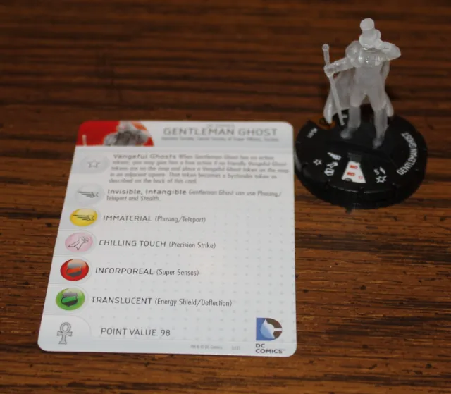 Heroclix DC Promo Exclusive Gentleman Ghost Figure DP-011