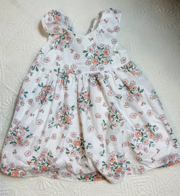 Floral Sleeveless Dress Carters Baby Girl 6 Month