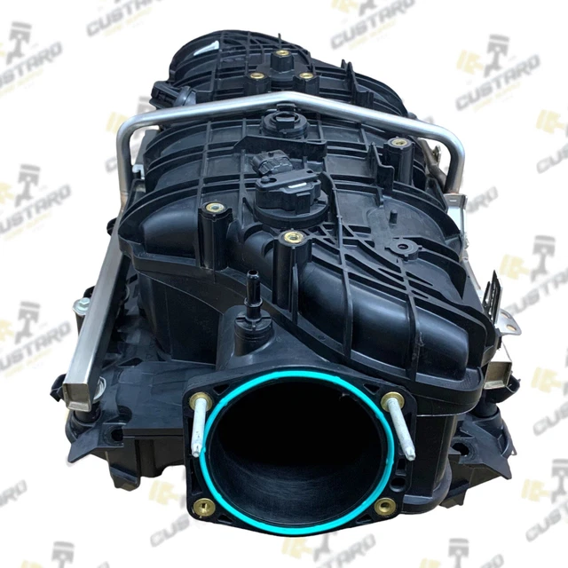 Intake Square GENUINE GM 6.0L 6.2L Intake Manifold Square Port w/ Fuel Rails ...