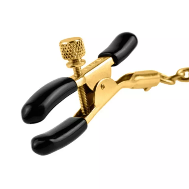 Pinze Per Capezzoli Fetish Fantasy Gold Chain Nipple Clamps