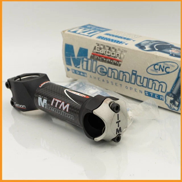 NOS ITM MILLENNIUM CARBON 120 mm STEM AHEAD 25.8 clamp 1"1/8 road bike bicycle