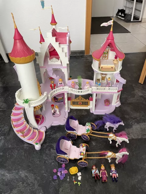 Playmobil 5142 Prinzessin Traumschloss  mit reichlich Zubehör + Ersatzteilen