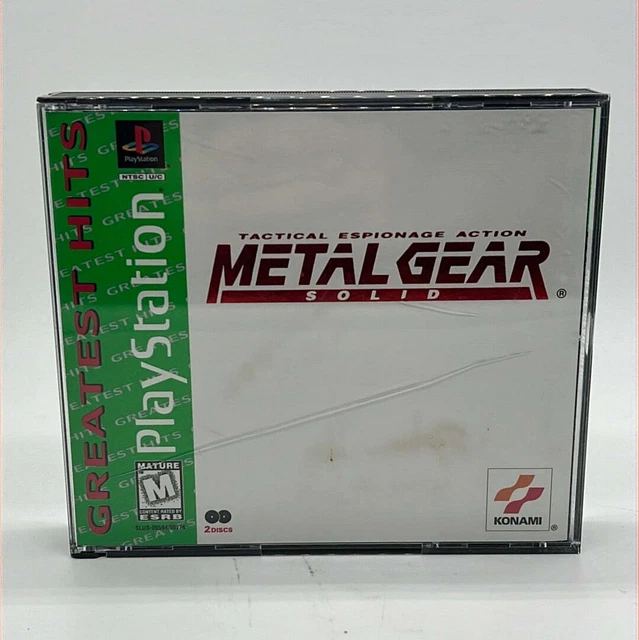 Metal Gear Solid-Playstation PAL