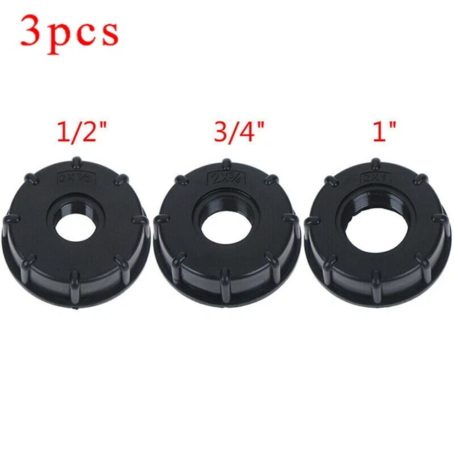 IBC Water Tote Tank Adapter for Garden Hose Coarse Thread Durable Material