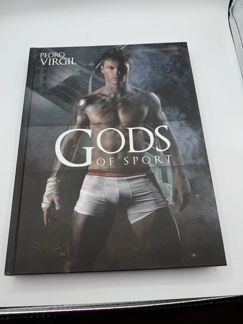 GODS OF SPORTS by Pedro Virgil Male Photo Book -Hardcover- $138.80