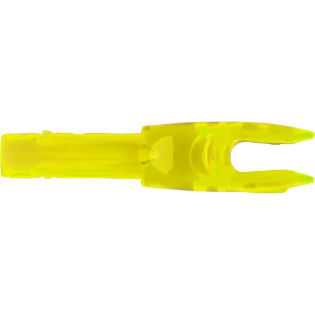 Easton 531457 Yellow Large Groove 4mm Archery G Nocks (12 Pack)