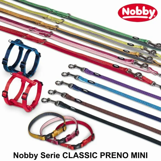 Nobby Führleine CLASSIC PRENO MINI - 200 cm lang 10 mm breit - Nylon Hundeleine 2