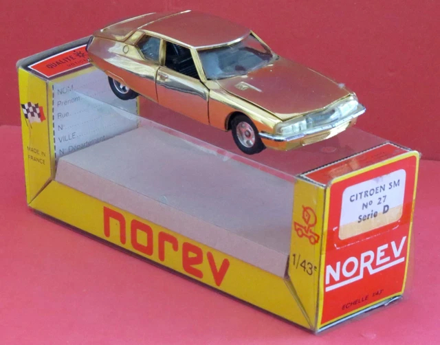 NOREV - SÉRIE LUXE / PLASTIGAM - 187 - Citroen SM Présidentielle - En boite
