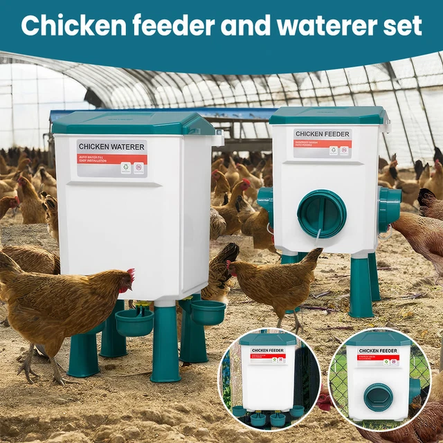 11l-7l-chicken-drinker-poultry-12kg-8kg-feeder-hen-automatic-drinking