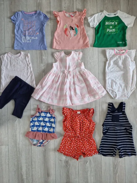Baby Girl Clothes Outfits Sets Summer Bundle 9-12 Months