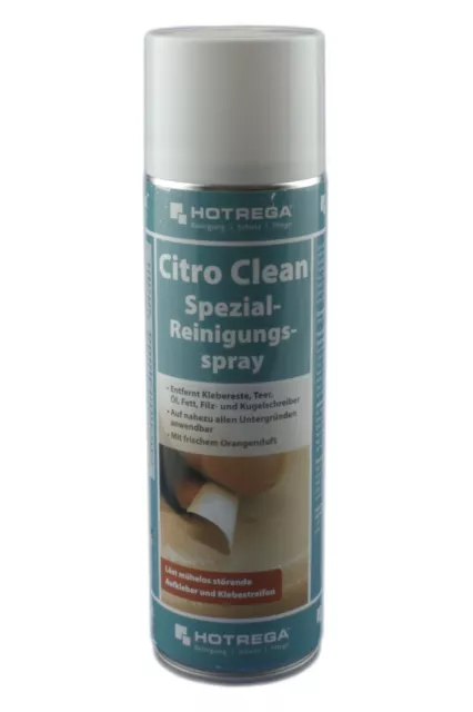 Citroclean Spezial Reinigungsspray von Hotrega ( Kleberestentferner )