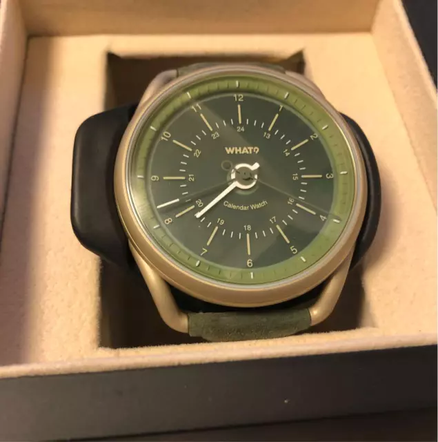 Used e-ink Calendar Watch analog watch men