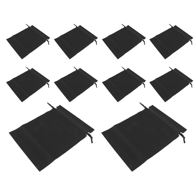 (black)Drawstring Storage Bag Lightweight Portable Storage Bag For School For