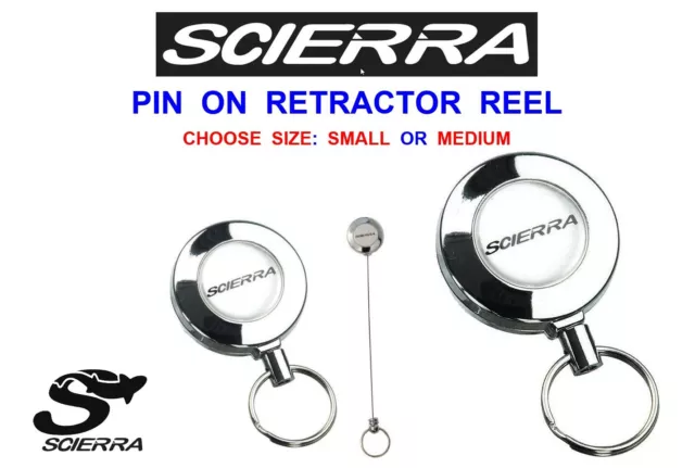 PIN ON REEL Zinger & Line Cutter / Snips /Knot Picker *Fly / Carp / Coarse  / Sea £4.95 - PicClick UK