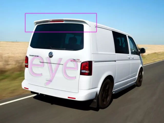 Vw Volkswagen Transporter T5 Rs Caravelle  Style Aileron Becquet Spoiler