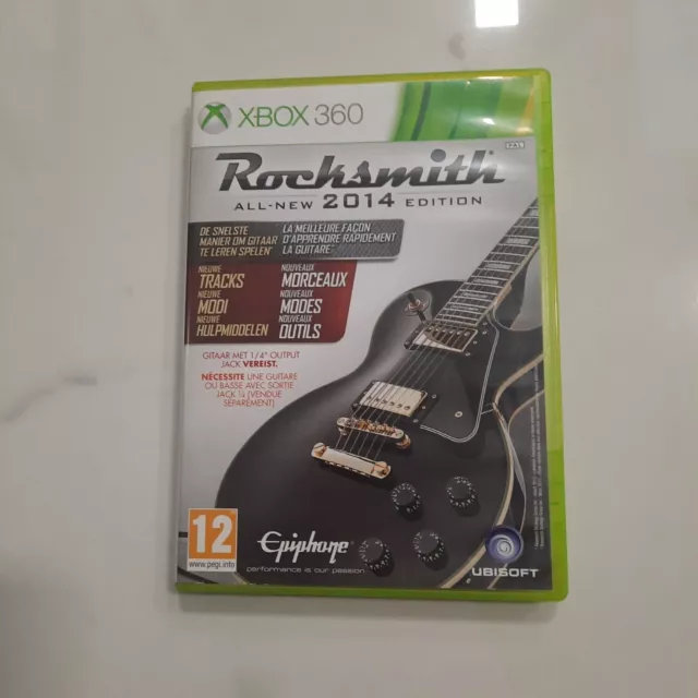 Jeu Rocksmith 2014 edition - Microsoft xbox 360