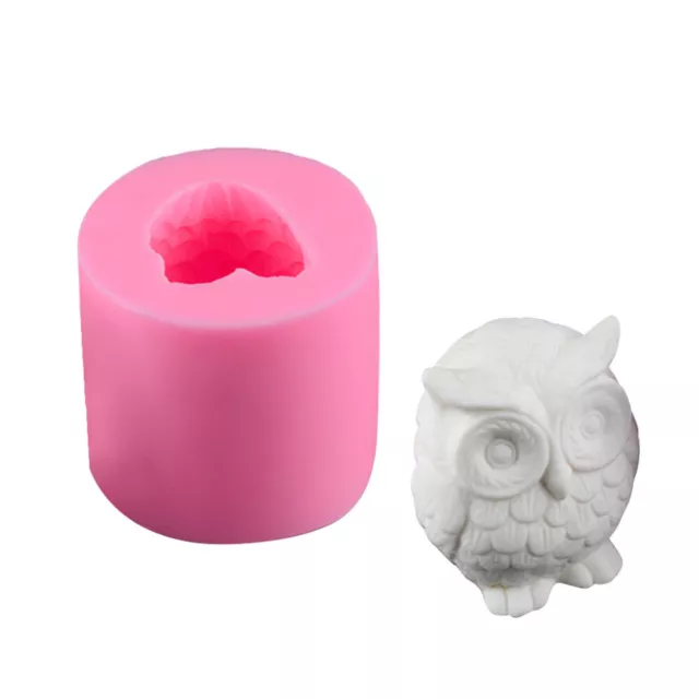 Silicone Baking Diy Baking Molds Silicone Fondant Molds Owl Candle