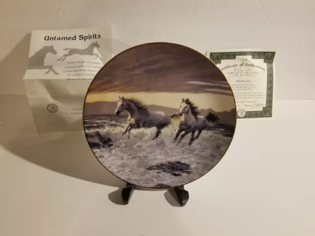 Untamed Spirits - Collector Plate - Wild Hearts by Persis Clayton Weirs 2631A