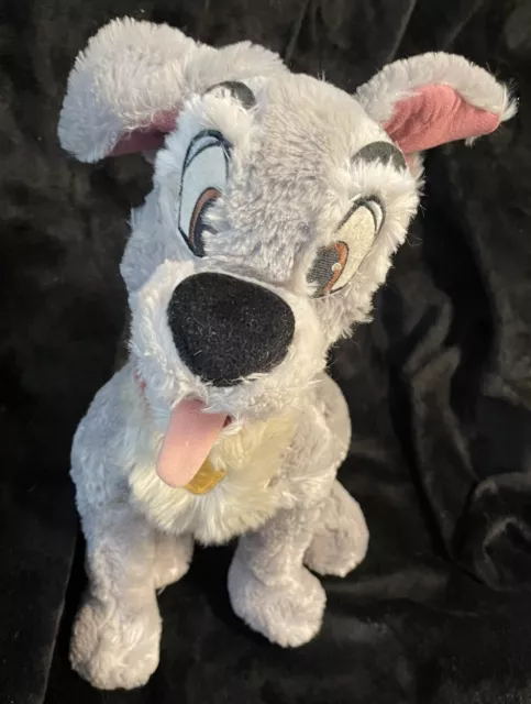 Disney Store Lady And The Tramp Tramp Schnauzer Soft Toy Plush Dog Exclusive