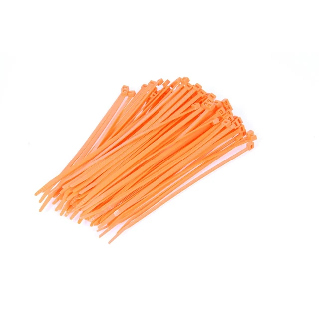 KTM Serre-Câbles Jeu 100 Pièce Orange U6951130