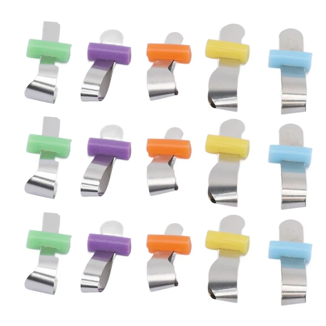 50pcs Matrice Dentaire En Acier Inoxydable Profilé Métallique Matrice Pour RMM