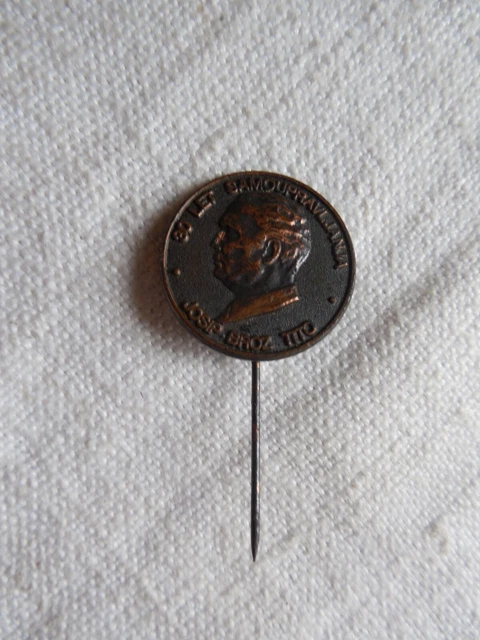 Badge épinglette 100 Ans Sport Ouvrier – Vienne 1992, Signé Attersée