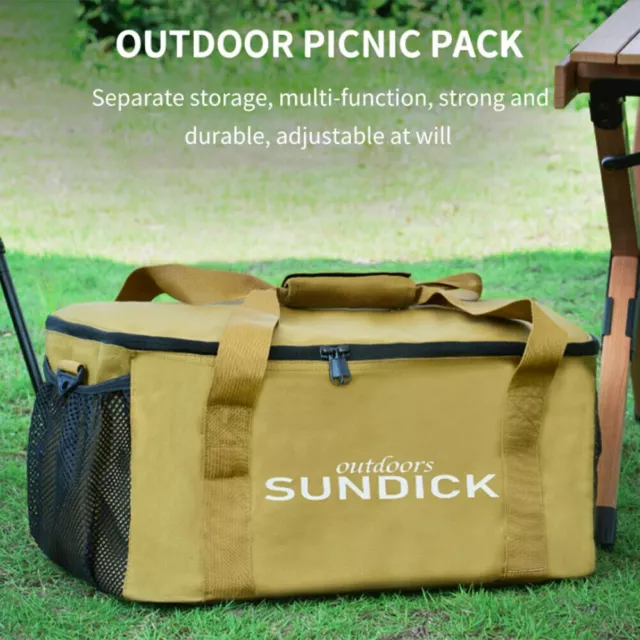 Outdoor Portable  Picnic Bag Waterproof Camping Travel Organizer Bag