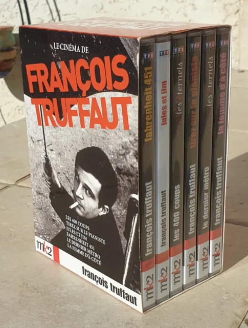 Coffret 6 Dvd le cinéma de François Truffaut les 400 coups jules et jim NEUF 2