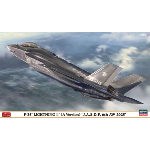 F35 LIGHTNING II (A VERSION) J.A.S.D.F. 6th AW 2025 KIT 172 Hasegawa