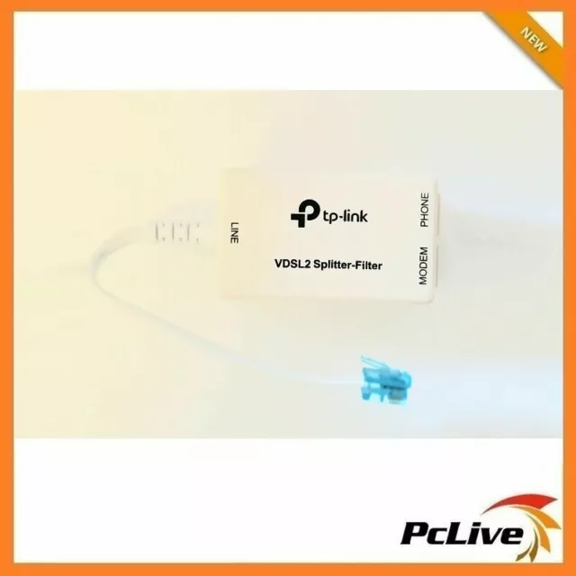 TP-Link DSL008 ADSL 2+ VDSL Filter Phone Splitter for Australia Broadband Modem