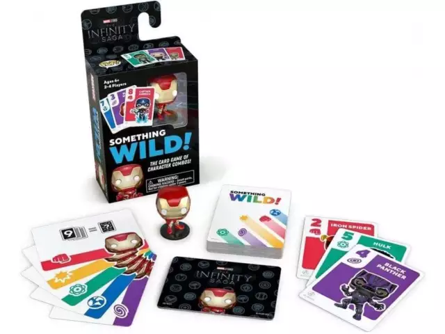 Funko Something Wild Family Card - Marvel Infinity Saga Card Game - Iron Man