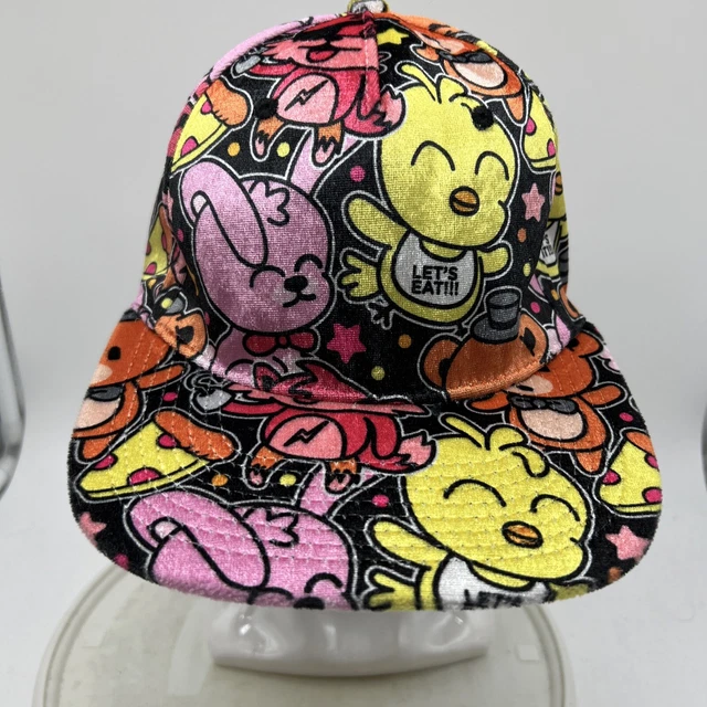 FIVE NIGHTS AT Freddys Youth Adult Hat Ball Cap Lets Eat Babies Print