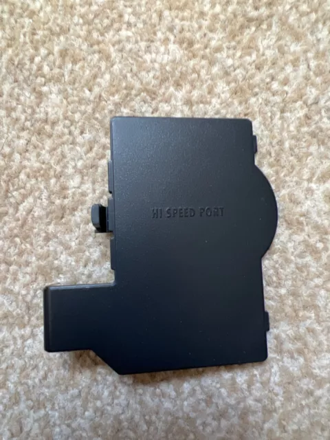 Nintendo GameCube Official Parts Hi Speed Port Cover - Black!
