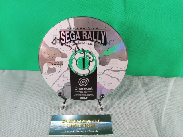 Sega Rally 2 Championship Sega Dreamcast !! Spile CD !! Sehr Guter Zustand !!