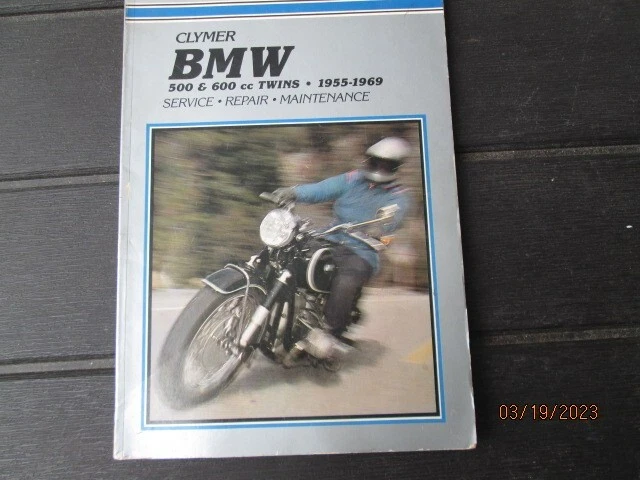 BMW 500 & 600 cc Twins 1955-1969. R50, R60, R69 Clymer Shop Repair Manual