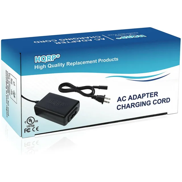 HQRP AC Adapter for Sony Handycam DCR-DVD101 DCR-DVD201 DVD201E DVD101E Charger 2