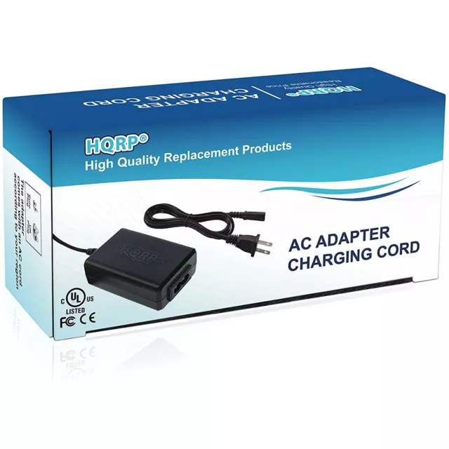 HQRP AC Adapter for Sony Handycam DCR-DVD101 DCR-DVD201 DVD201E DVD101E Charger 2