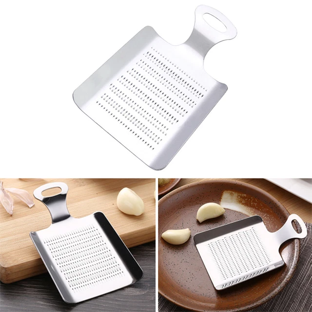Práctico Cocina Jengibre Wasabi Acero Inoxidable Ajo Rallador Bento herramienta de molino tk