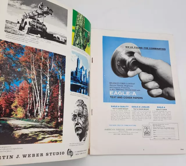 PRINT Americas Graphic Design Magazine 1964 & 69 Mix Ads Culture Lot of 5 3