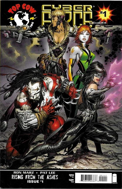 Cyberforce #1 (Vol 2)  Marc Silvestri Cover B  Top Cow  Image  Apr 2006  N/M
