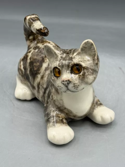 New Winstanley Tabby Cat Size 2 Signed Glass eyes