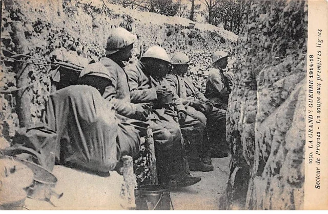 MILITAIRE - SAN36323 - Secteur de Prosnes - La soupe aux premières lignes - La