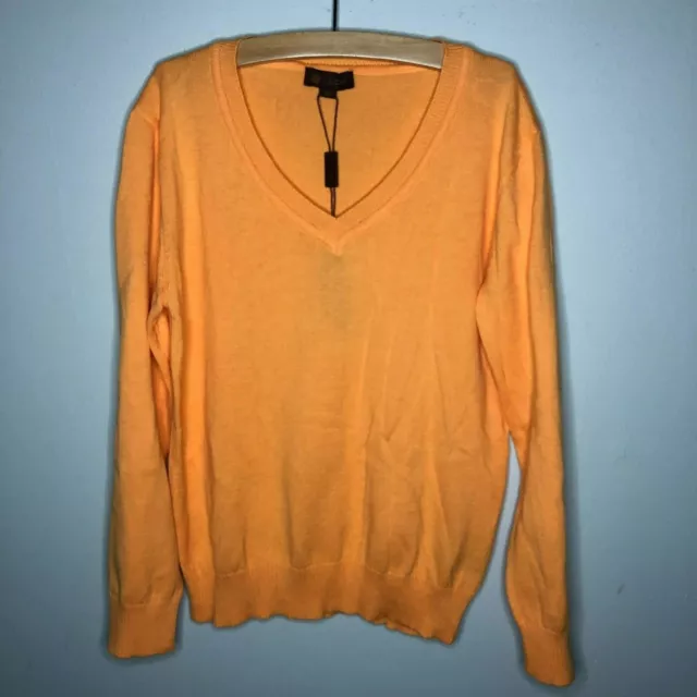 Fleurisse Leon NY V neck Arthur Mandarin Sweater size 10 Y NWT