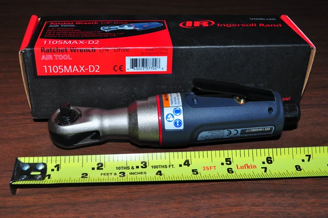 1/4" Drive Composite Max Mini Air Ratchet Ingersoll Rand IR 1105MAX-D2