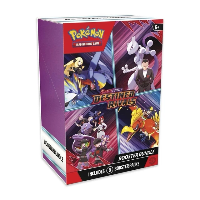 POKEMON TCG SCARLET Violet Destined Rivals Booster Bundle Presale 