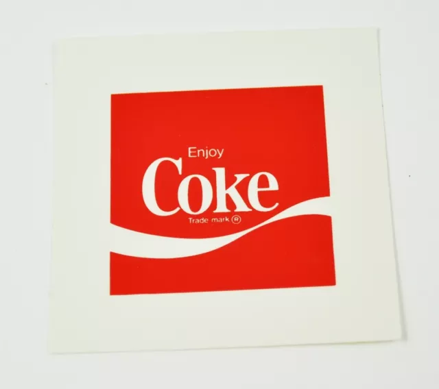 Vintage Coca-Cola Coke USA Logo Vinyle Autocollant Sticker Decal 7 CM V4,5