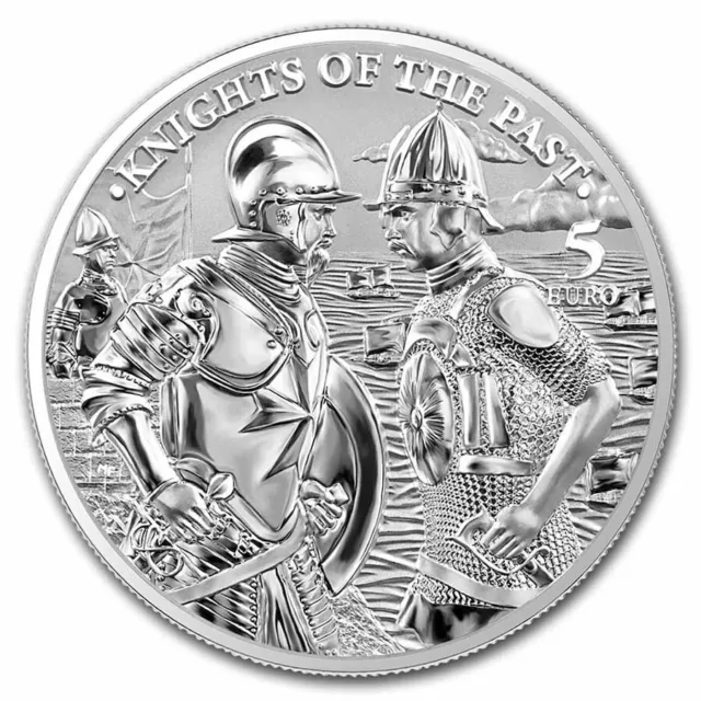 1 oz Silver Coin Malta Knights of The Past 2022